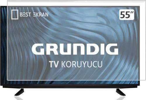 Grundig 55GEU7900B Tv Ekran Koruyucu - Grundig 55" inç Tv Ekran Koruyucu 55 GEU 7900 B