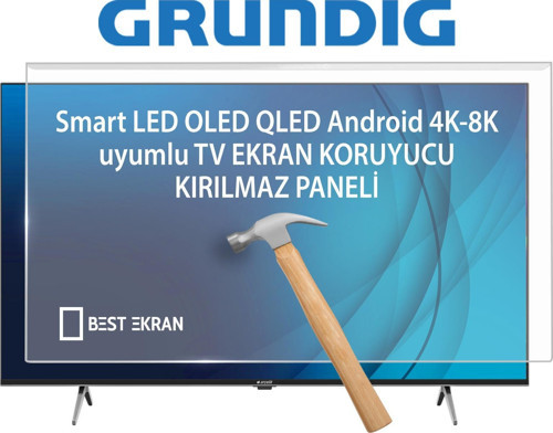 Grundig 75" inç 190 Ekran Tv Ekran Koruyucu