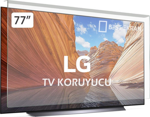 LG OLED77G7V Tv Ekran Koruyucu - LG 77" inç OLED TV Ekran Koruyucu