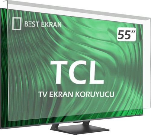 TCL 55C735 TV EKRAN KORUYUCU - Tcl 55" inç 139 cm Qled Tv Ekran Koruyucu