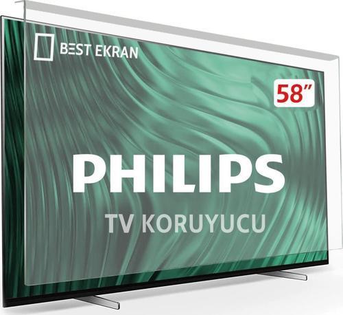 Philips 58PUS7505 TV EKRAN KORUYUCU - Philips 58" inç 146 Ekran Koruyucu 