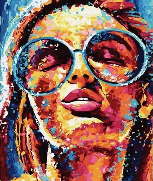 Canvas Aslının Rüyası Sayılarla Boyama Seti Kasnaklı 50 x 65 cm