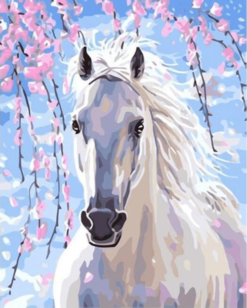 Canvas Işıltılı Orlov Sayılarla Boyama Seti Kasnaklı 100 x 140 cm