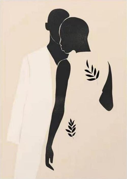 Canvas Kadının Esareti 2 Sayılarla Boyama Seti  Kasnaklı 50 x 65 cm