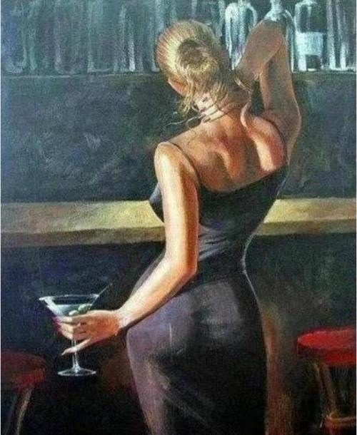 Canvas Gece Düşü Sayılarla Boyama Seti  Kasnaklı 40 x 50 cm