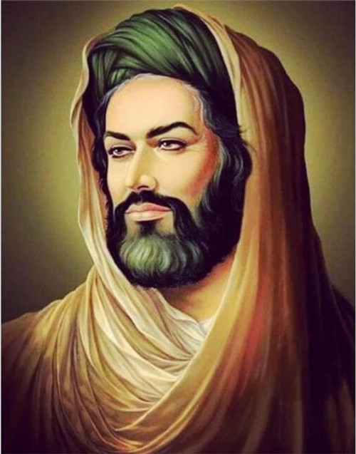 Canvas Hz. Ali Sayılarla Boyama Seti Kasnaklı 90 x 110 cm
