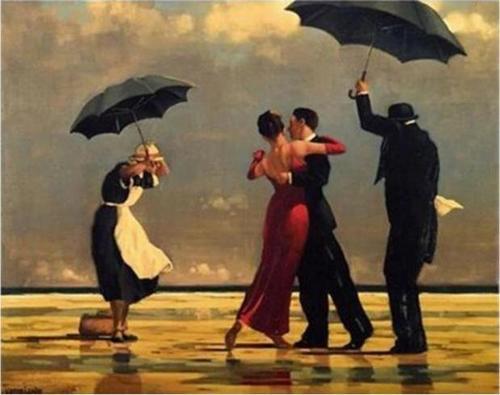 Canvas Dans  Sayılarla Boyama Seti  Kasnaklı 50 x 65 cm
