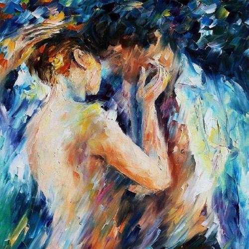 Canvas Tutku 3 Sayılarla Boyama Seti  Kasnaklı 60 x 75 cm