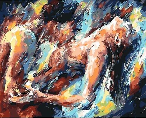 Canvas Tutku 2 Sayılarla Boyama Seti  Kasnaklı 90 x 110 cm
