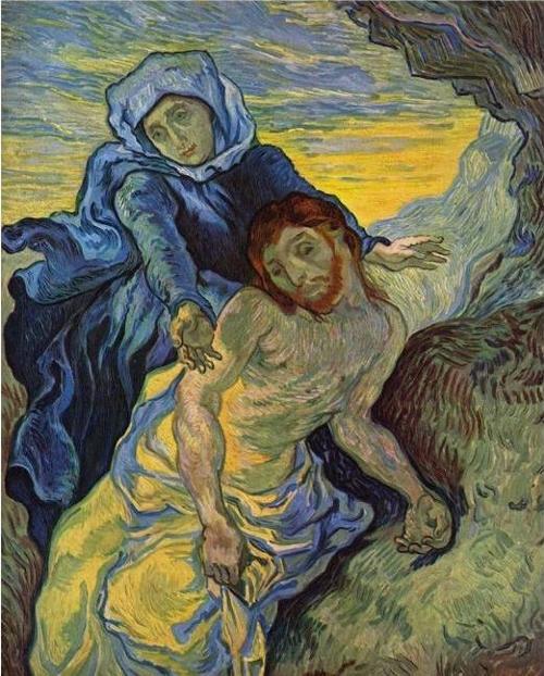 Canvas Van Gogh Pieta Sayılarla Boyama Seti  Kasnaklı 90 x 110 cm