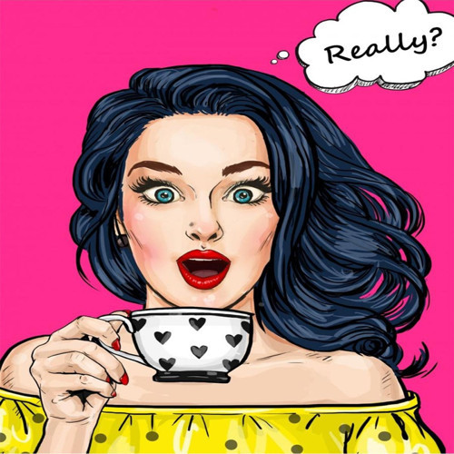 Canvas Popart Really Sayılarla Boyama Seti Kasnaklı 60 x 75 cm
