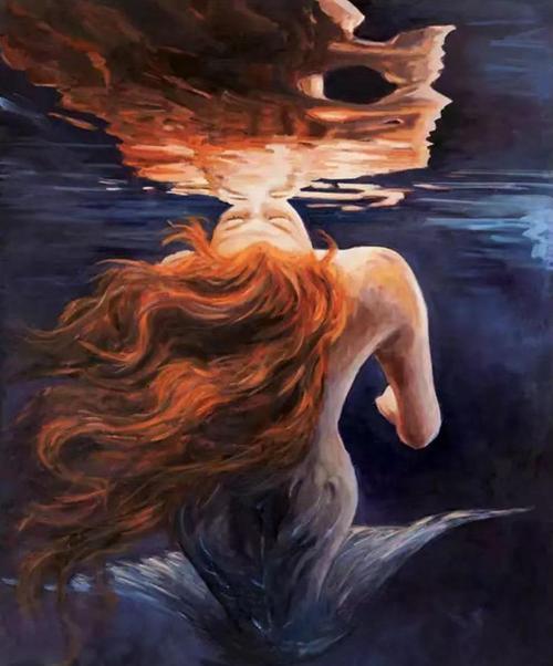 Canvas Deniz Kızı Sayılarla Boyama Seti Kasnaklı 100 x 140 cm