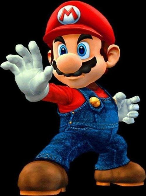 Canvas Mario Sayılarla Boyama Seti  Kasnaklı 40 x 50 cm