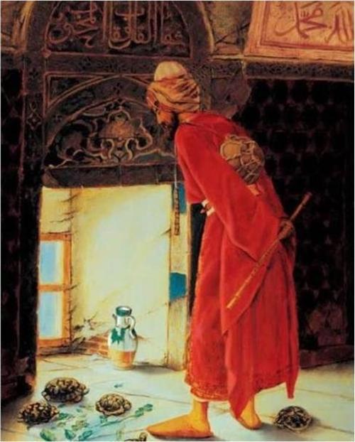 Canvas Kaplumbağa Terbiyecisi Sayılarla Boyama Seti  Kasnaklı 90 x 110 cm