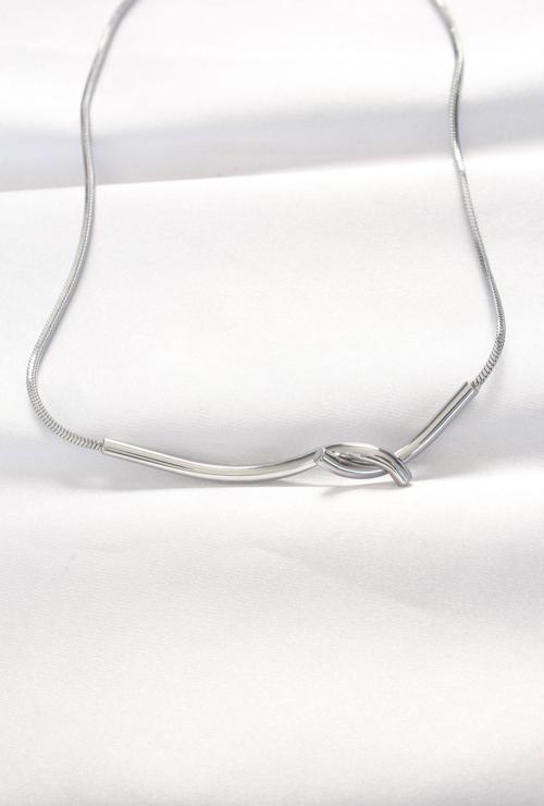 316L Çelik Silver Renk Kolye
