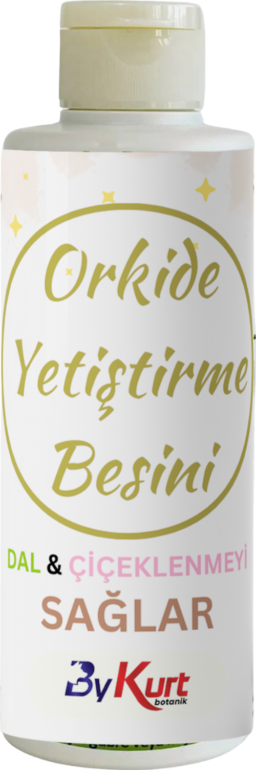 Orkide Çiçeklenme ve Dal Gelişim Besini 100ML Güçlü Organik Takviye
