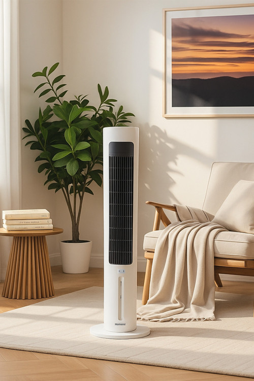 Fanomen 9011H Uzaktan Kumandalı Soğuk Su & Buz Hazneli Kule Tipi Vantilatör 60W