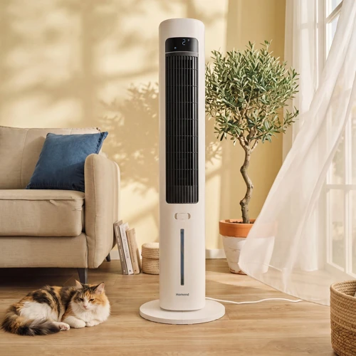 Fanomen 9011H Uzaktan Kumandalı Soğuk Su ve Buz Hazneli Kule Tipi Vantilatör 60W