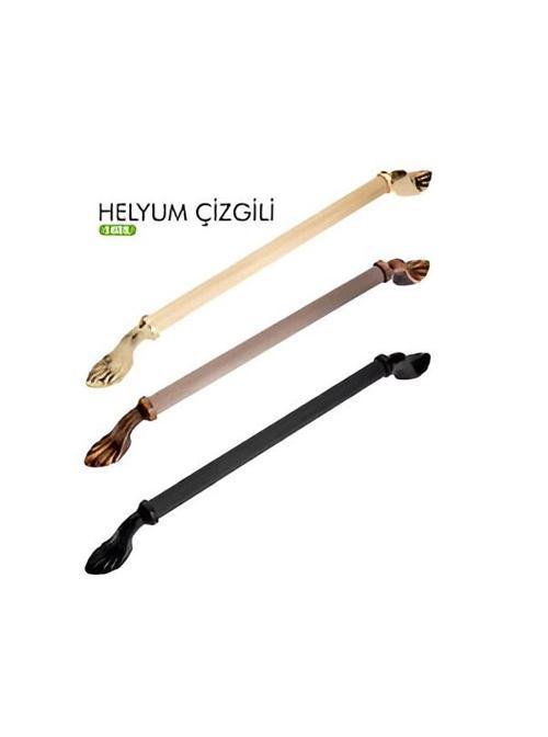 HELYUM ÇIZGILI A.GÜMÜŞ ALÜMINYUM MOBILYA KULBU 160 MM