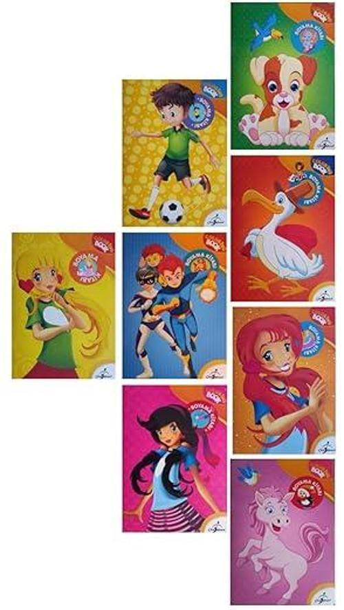 Çocuk Gezegeni Coloring Book-Boyama Kitabı 8 Kitap