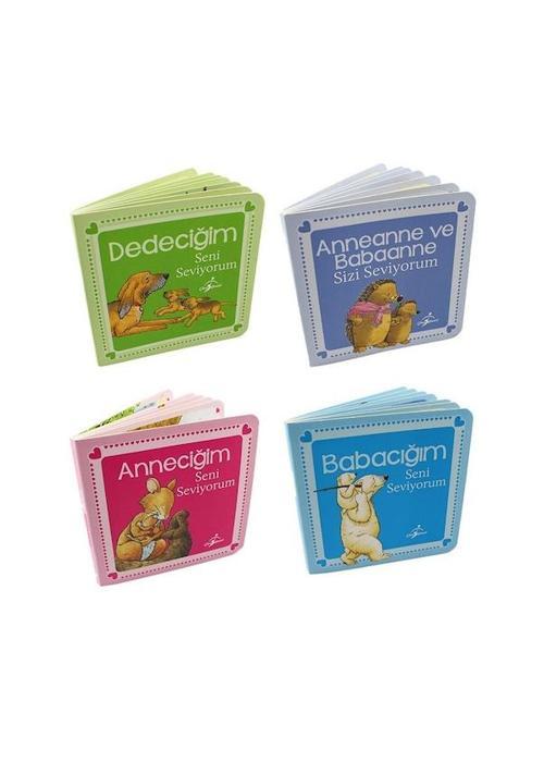Çocuk Gezegeni İlk Karton Kitaplar Aile Serisi 4 Kitap