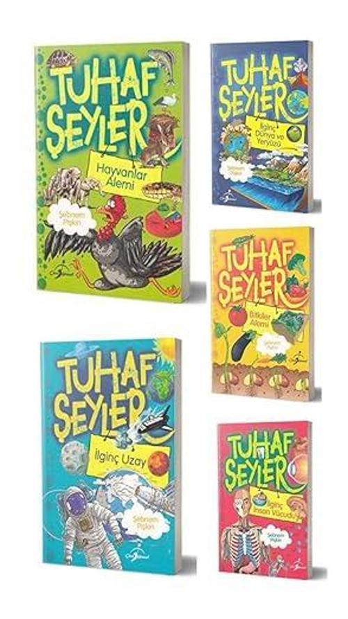 Çocuk Gezegeni Tuhaf Şeyler Bilim Kitapları-5 Kitap