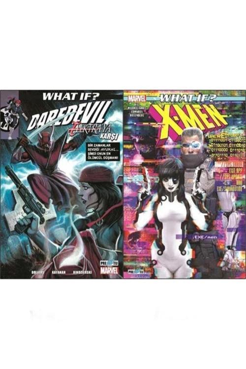 Presstij Kitap What If? Daredevil Elektra’Ya - Karşı What If? X-Men