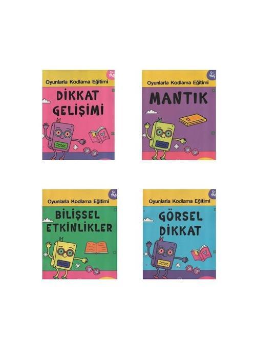 Floki Çocuk Oyunlarla Kodlama Eğitimi 4 Kitap Set