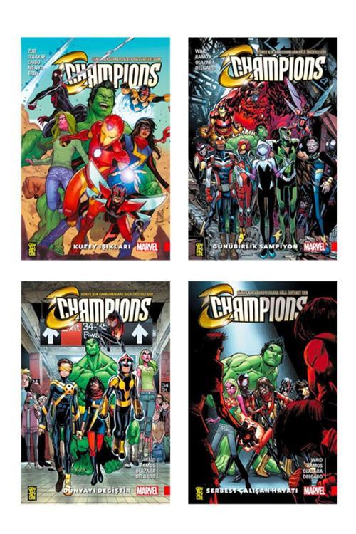 Gerekli Şeyler Champions Çizgi Roman 4 Kitap Set ( 1-2-3-4 )