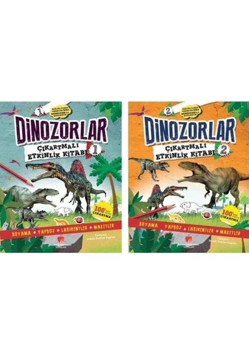 Sabri Ülker Vakfı Dinozorlar 1-2 Çıkartmalı Etkinlik Kitapları
