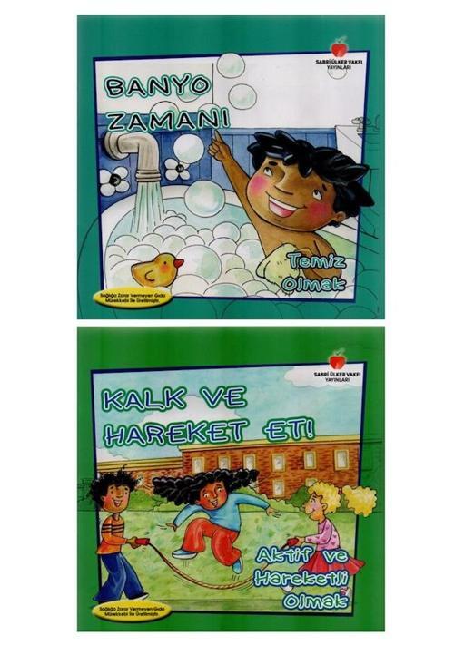 Sabri Ülker Vakfı Banyo Zamanı-Kalk Ve Hareket Et- 2 Kitap Set
