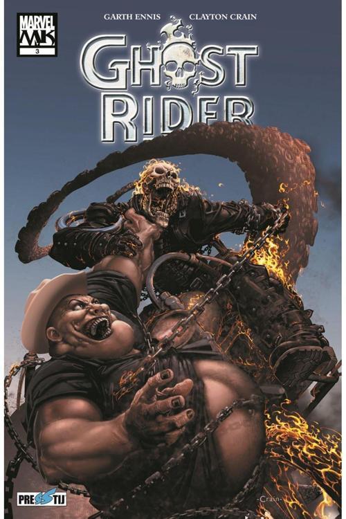 Presstij Kitap Ghost Rider: Lanetlenmeye Giden Yol - Bölüm 3 / Garth Ennis / Prestij Yayınları / 9786258271713