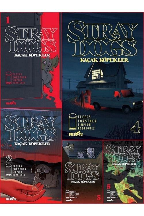 Presstij Kitap Stray Dogs-Kaçak Köpekler 1-2-3-4-5 Takım