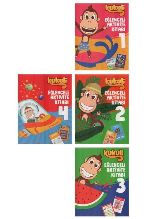 The Çocuk 3-6 Yaş Çocuklar İçin Eğlenceli Aktivite Kitapları 4 Kitap