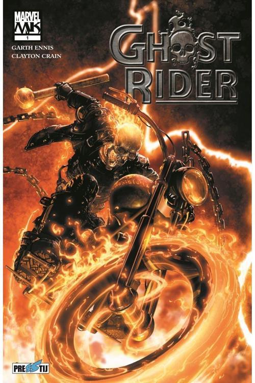 Presstij Kitap Ghost Rider: Lanetlenmeye Giden Yol - Bölüm 1 / Garth Ennis / Prestij Yayınları / 9786258271690