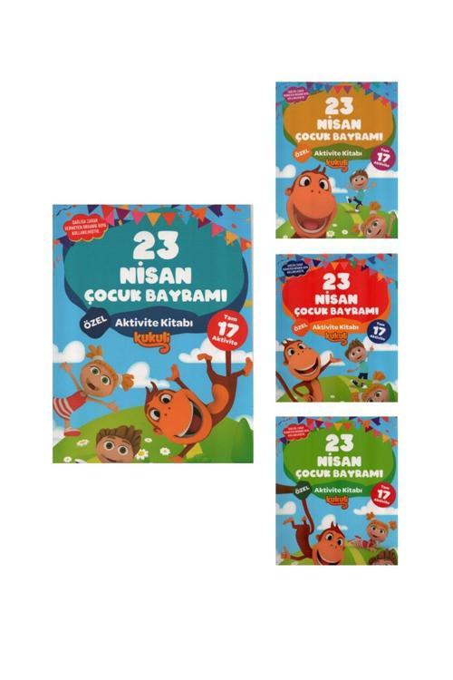 The Çocuk 3-6 Yaş Çocuklar İçin 23 Nisan Çocuk Bayramı Aktivite Kitapları