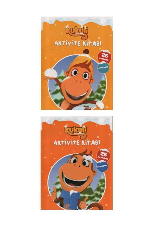 The Çocuk 3-6 Yaş Çocuklar İçin Çıkartmalı Aktivite Kitabı 2 Kitap