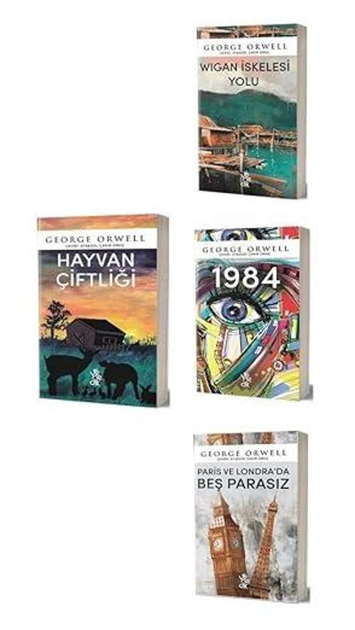 Venedik Yayınları Dünya Klasikleri George Orwell Seti 4 Kitap