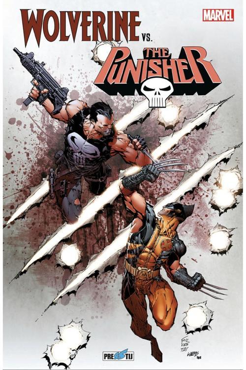 Presstij Kitap Wolverine Vs. Punisher Varyant Kapak