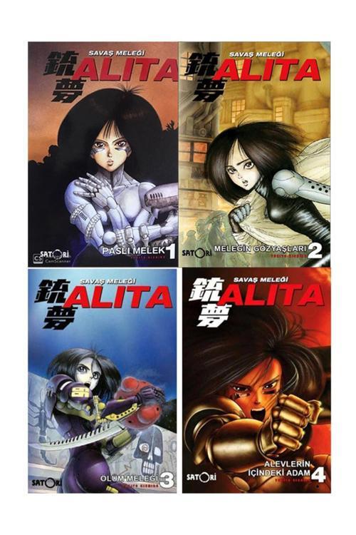 Gerekli Şeyler Yayıncılık Alita - Savaş Meleği Manga Set (1-2-3-4 Cilt)