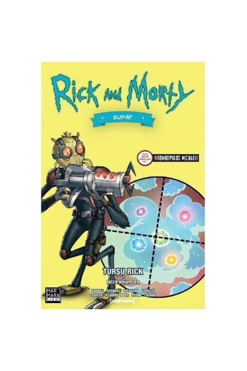 Marmara Çizgi Yayınları Rick And Morty Turşu Rick Ve Diğer Hikayeler Türkçe Çizgi Roman (Varyant Kapak)