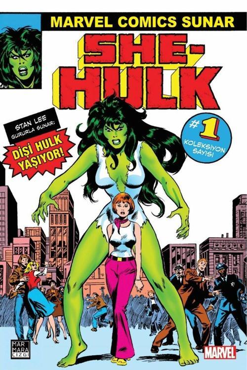 Marmara Çizgi Yayınları She-Hulk #1 / Stan Lee / 9786256378599