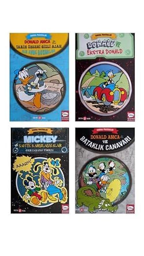 Beta Kids Disney Harika Maceralar Çizgi Hikayeler 4 Kitap