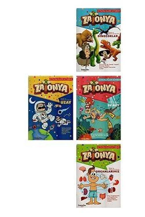 Burhan Yayınları Zatonya Etkinlikler Kitabım 4 Kitap