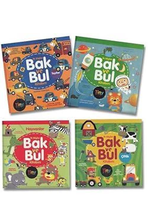 Çocuk Gezegeni İlk Bilgiler Bak Ve Bul Kitabım 4 Kitap