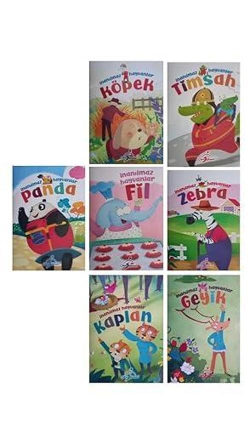 Çocuk Gezegeni İnanılmaz Hayvanlar Hikaye Kitapları 7 Kitap
