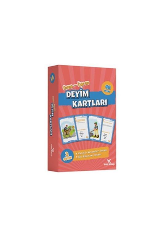 Deyim Kartları (Oyna-Öğren) Feyyaz Ulaş Kitabı 96 Sayfa Yeti Kitap