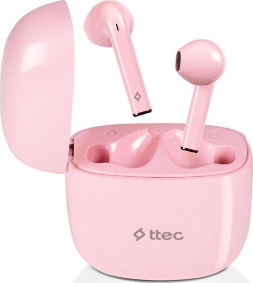2KM141B AirBeat Go Gerçek Kablosuz TWS Bluetooth Kulaklık Pembe
