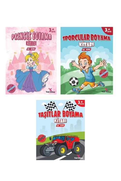Karma Boyama Kitap Setim (3 Kitap)