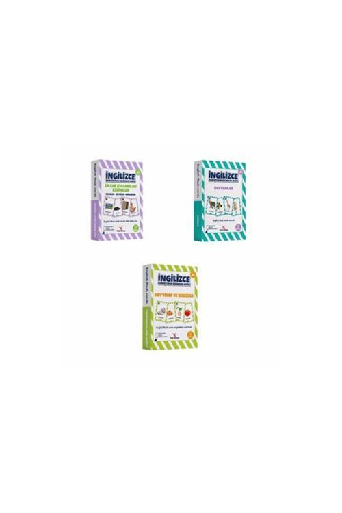 İngilizce Flash Cards (3 Kart)